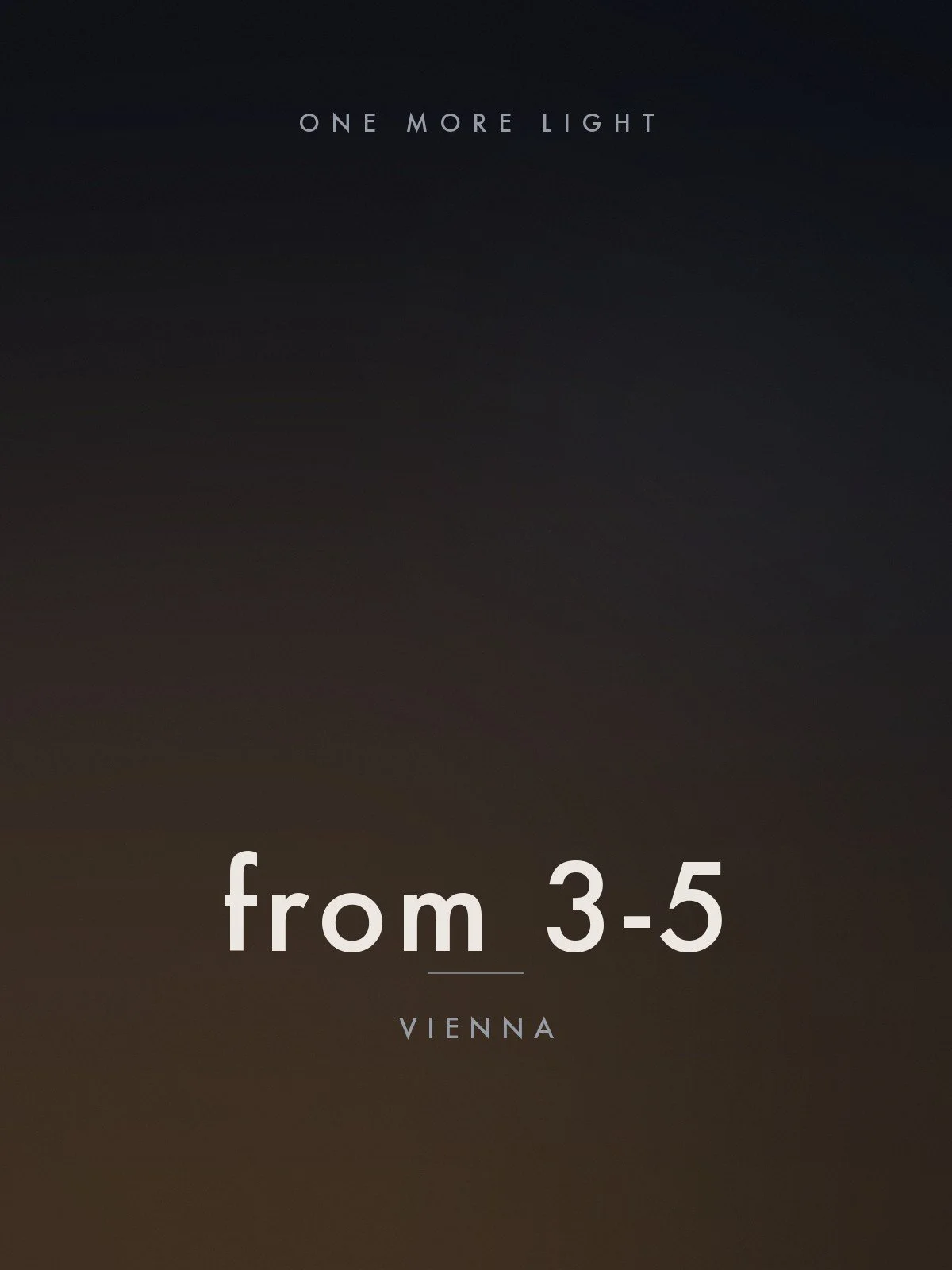 from 3-5, eine Serie im Entstehen